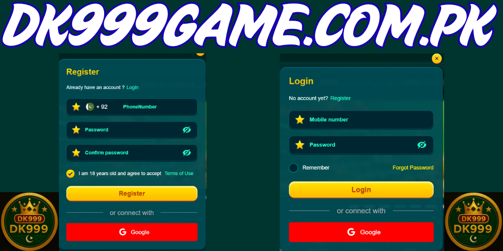 DK999 Game App DK999Game.Com.pk